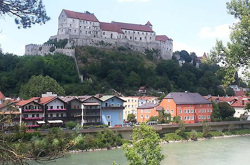 Burghausen in Bayern